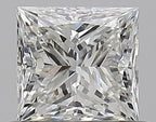 Diamante Naturale Taglio Princess 0.5ct VG/VG I VS1 - GIA - 4.34x4.19x3.06mm