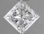 Diamante Naturale Taglio Princess 0.49ct VG/VG E VVS2 - GIA - 4.15x4.13x3.11mm