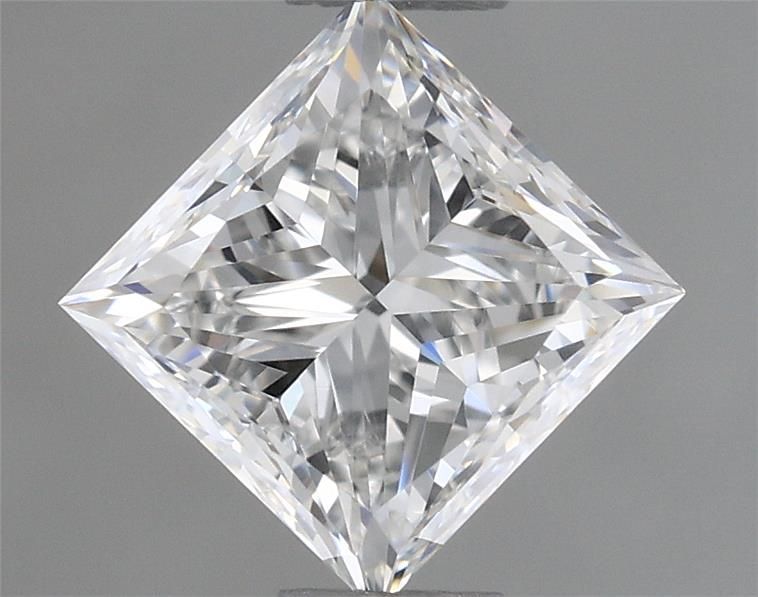 Diamante Naturale Taglio Princess 0.49ct VG/VG E VVS2 - GIA - 4.15x4.13x3.11mm