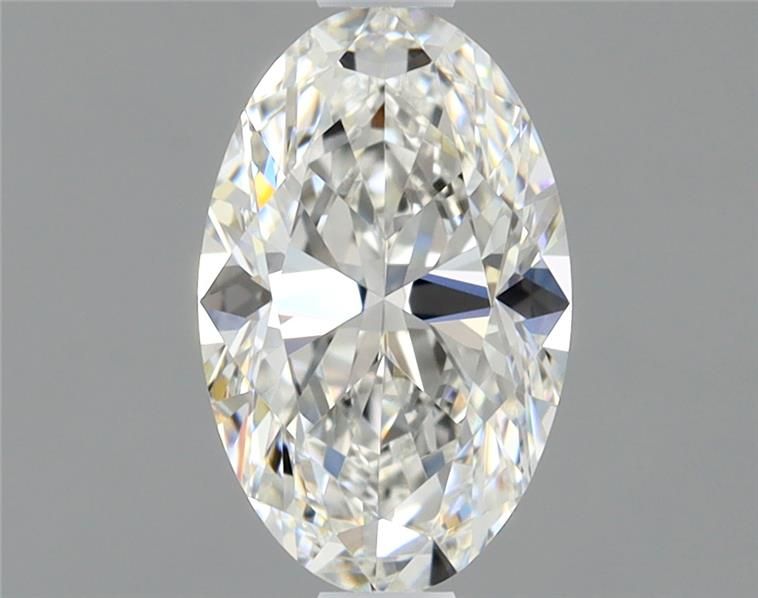 Diamante Naturale Taglio Ovale 0.91ct EX/VG F VVS2 - GIA - 8.15x5.13x3.28mm