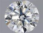 Diamante Naturale Taglio Brillante 0.6ct VG/VG/EX H VS2 - GIA - 5.25x5.29x3.37mm
