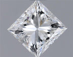 Diamante Naturale Taglio Princess 0.46ct VG/VG F VS1 - GIA - 4.22x4.13x3.12mm