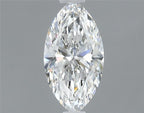 Diamante Naturale Taglio Marquise 0.52ct EX/EX F VS2 - IGI - 8.2x4.27x2.65mm
