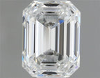 Diamante Naturale Taglio Smeraldo 0.64ct VG/EX G VVS1 - GIA - 5.45x4.09x2.84mm