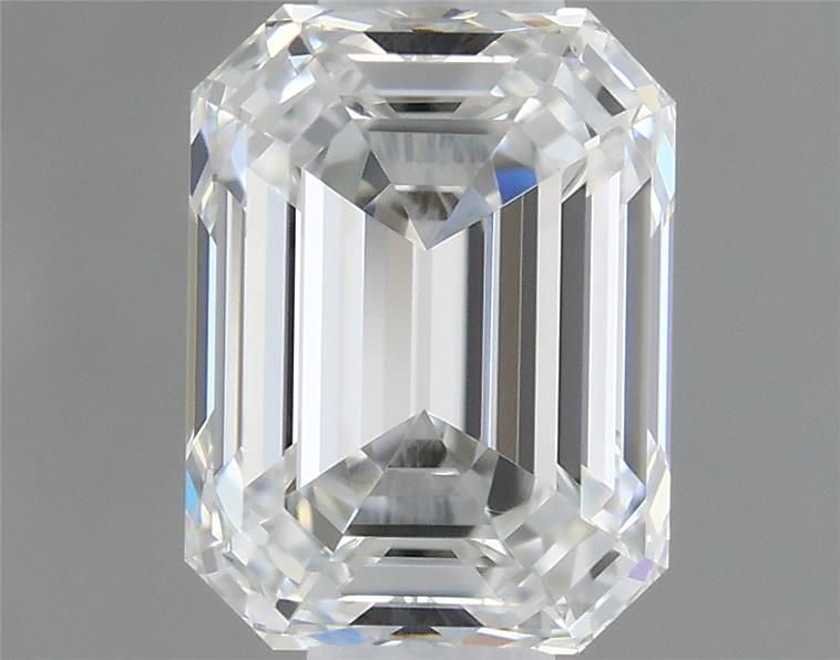 Diamante Naturale Taglio Smeraldo 0.64ct VG/EX G VVS1 - GIA - 5.45x4.09x2.84mm
