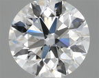 Diamante Naturale Taglio Brillante 0.6ct EX/VG/EX G VVS1 - GIA - 5.3x5.36x3.37mm