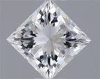 Diamante Naturale Taglio Princess 0.39ct EX/VG F VVS2 - GIA - 3.88x3.88x2.93mm