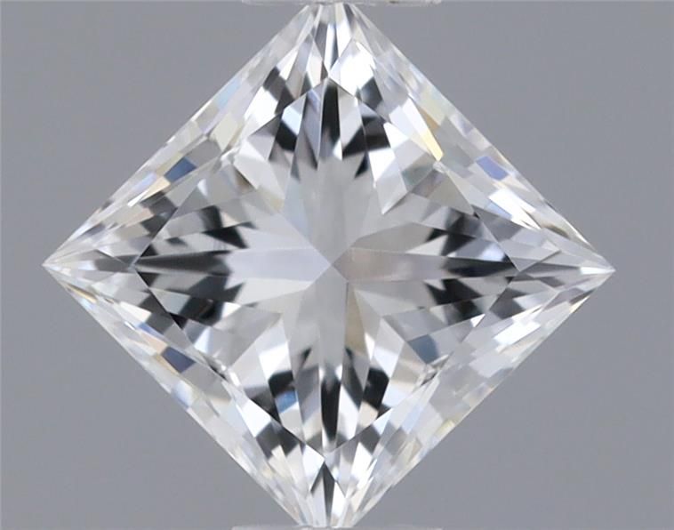 Diamante Naturale Taglio Princess 0.39ct EX/VG F VVS2 - GIA - 3.88x3.88x2.93mm