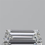 Diamante Naturale Taglio Trapezio 0.32ct EX/EX D VS1 - GIA - 7.03x2.74x1.81mm