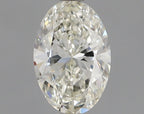 Diamante Naturale Taglio Ovale 0.51ct VG/VG J VVS2 - GIA - 6.56x4.43x2.84mm