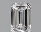 Diamante Naturale Taglio Smeraldo 0.5ct EX/EX D VS1 - GIA - 5.81x3.83x2.3mm