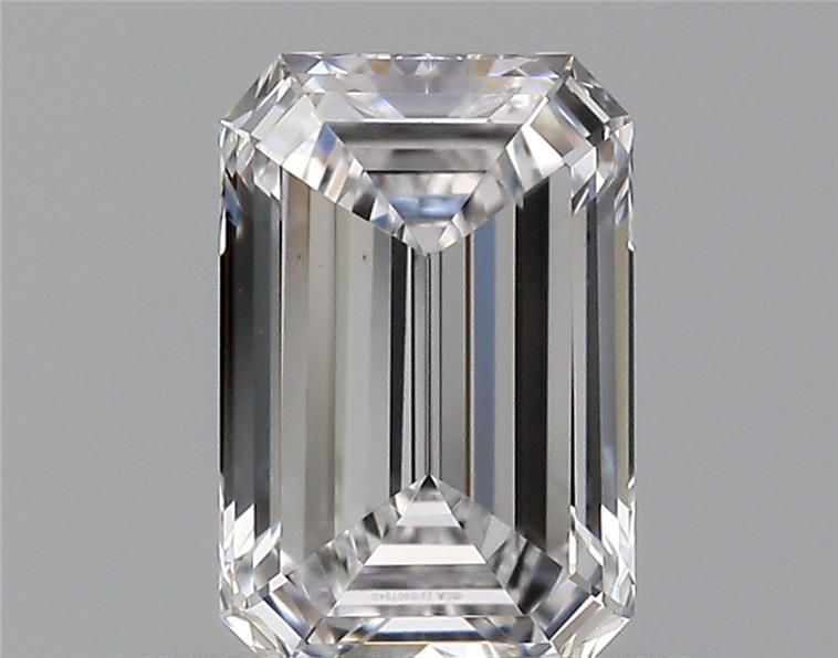 Diamante Naturale Taglio Smeraldo 0.5ct EX/EX D VS1 - GIA - 5.81x3.83x2.3mm