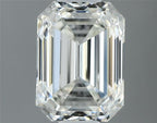 Diamante Naturale Taglio Smeraldo 0.51ct EX/EX G VVS2 - IGI - 5.23x3.85x2.64mm