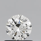 Diamante Naturale Taglio Brillante 0.5ct 3EX I VVS1 - IGI - 5.08x5.12x3.08mm