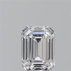 Diamante Naturale Taglio Smeraldo 0.81ct VG/EX D VVS1 - GIA - 6.1x4.49x2.98mm