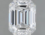Diamante Naturale Taglio Smeraldo 0.37ct VG/VG D VVS1 - GIA - 4.66x3.57x2.4mm