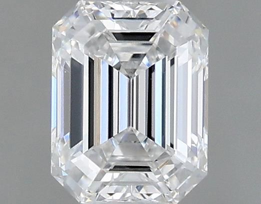 Diamante Naturale Taglio Smeraldo 0.37ct VG/VG D VVS1 - GIA - 4.66x3.57x2.4mm