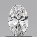 Diamante Naturale Taglio Ovale 0.5ct G/VG E VVS2 - GIA - 7.04x4.33x2.58mm