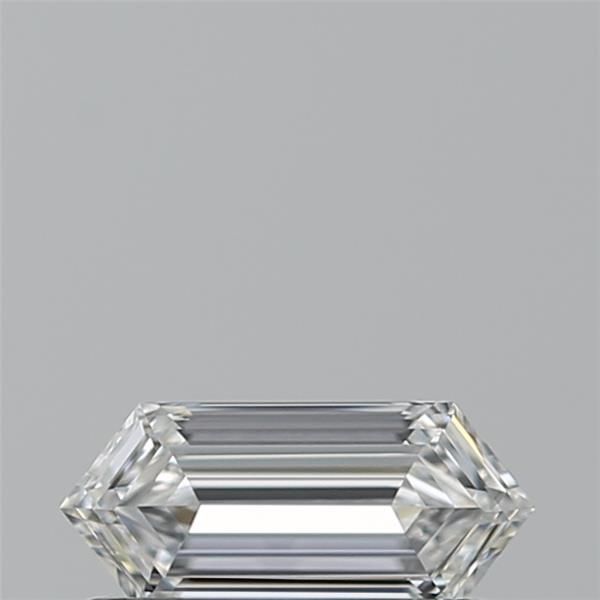 Diamante Naturale Taglio Esagonale 0.31ct VG/EX E VVS2 - GIA - 6.65x2.95x1.79mm