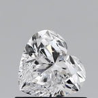 Diamante Naturale Taglio Cuore 0.7ct VG/VG D VVS2 - GIA - 5.44x5.87x3.56mm