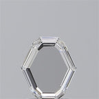 Diamante Naturale Taglio Esagonale 0.71ct VG/EX E VS1 - GIA - 7.24x6.45x1.53mm