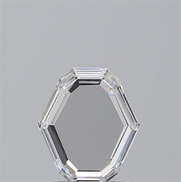 Diamante Naturale Taglio Esagonale 0.71ct VG/EX E VS1 - GIA - 7.24x6.45x1.53mm