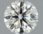 Diamante Naturale Taglio Brillante 0.9ct 3EX J IF - IGI - 6.13x6.16x3.85mm