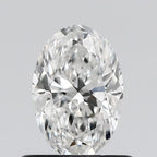 Diamante Naturale Taglio Ovale 0.6ct G/VG F VS1 - GIA - 6.59x4.48x2.98mm