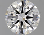 Diamante Naturale Taglio Brillante 1.27ct 3EX G IF - GIA - 7.06x7.1x4.18mm