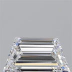 Diamante Naturale Taglio Trapezio 0.52ct VG/EX D VVS2 - GIA - 6.94x3.55x2.33mm