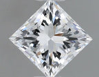 Diamante Naturale Taglio Princess 0.46ct VG/EX E VVS2 - GIA - 4.11x4.09x3.12mm