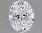Diamante Naturale Taglio Ovale 0.4ct VG/EX F VS2 - GIA - 5.69x4.24x2.65mm