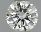 Diamante Naturale Taglio Brillante 0.26ct 3EX J VVS1 - GIA - 4.14x4.16x2.5mm