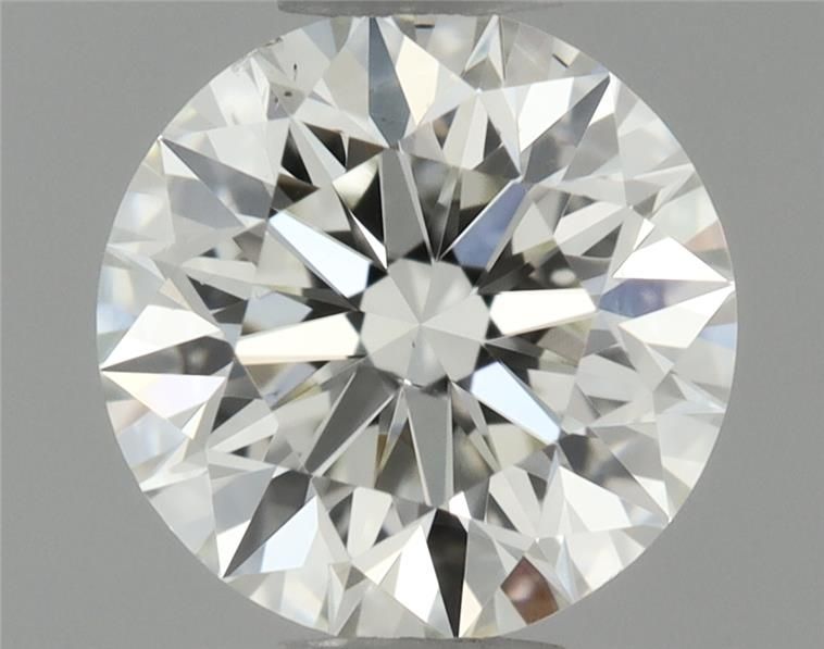 Diamante Naturale Taglio Brillante 0.45ct EX/EX/VG J VS2 - GIA - 4.87x4.9x3.08mm