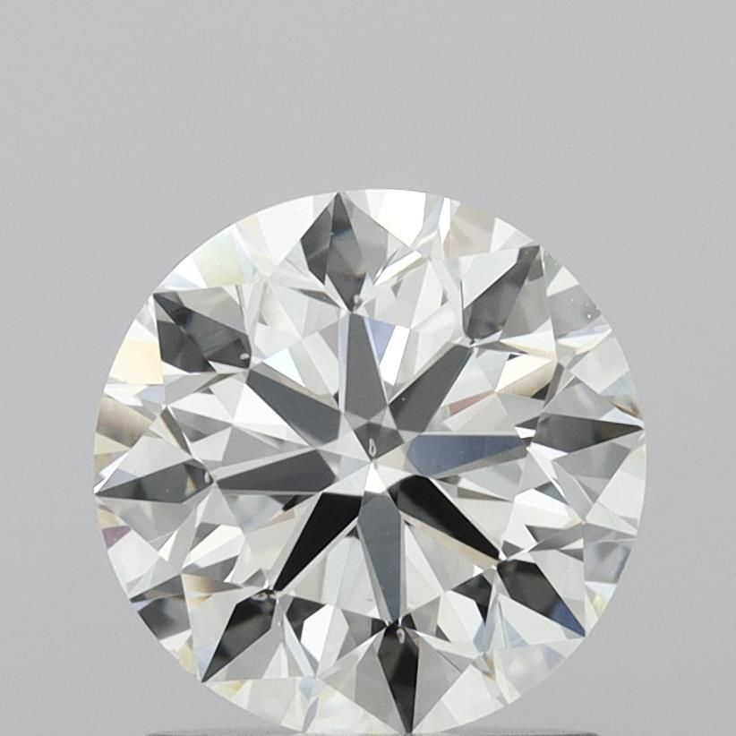 Diamante Naturale Taglio Brillante 1.41ct 3EX H VS2 - IGI - 7.02x7.07x4.46mm