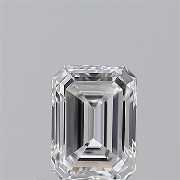 Diamante Naturale Taglio Smeraldo 0.7ct EX/EX E VVS1 - GIA - 6.06x4.4x2.78mm