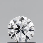 Diamante Taglio Brillante 0.5ct VG/VG/EX D VVS1 - GIA - 4.97x5.03x3.18mm