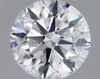 Diamante Naturale Taglio Brillante 0.52ct 3EX E VS2 - GIA - 5.09x5.12x3.18mm
