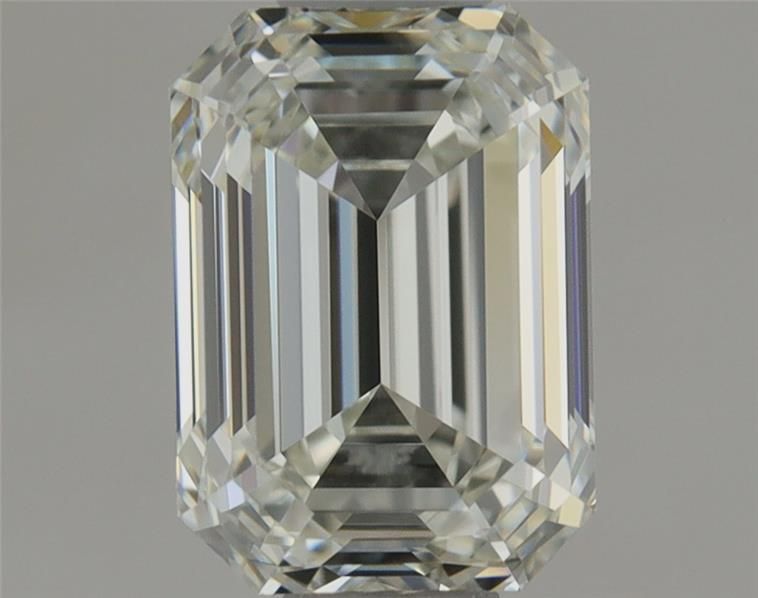 Diamante Naturale Taglio Smeraldo 0.9ct VG/EX J VVS1 - GIA - 6.29x4.49x3.12mm