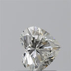 Diamante Naturale Taglio Cuore 0.7ct EX/EX H VVS1 - IGI - 5.46x6.1x3.68mm