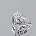 Diamante Naturale Taglio Cuore 1.05ct VG/EX D VVS1 - GIA - 6.14x7.03x4.21mm