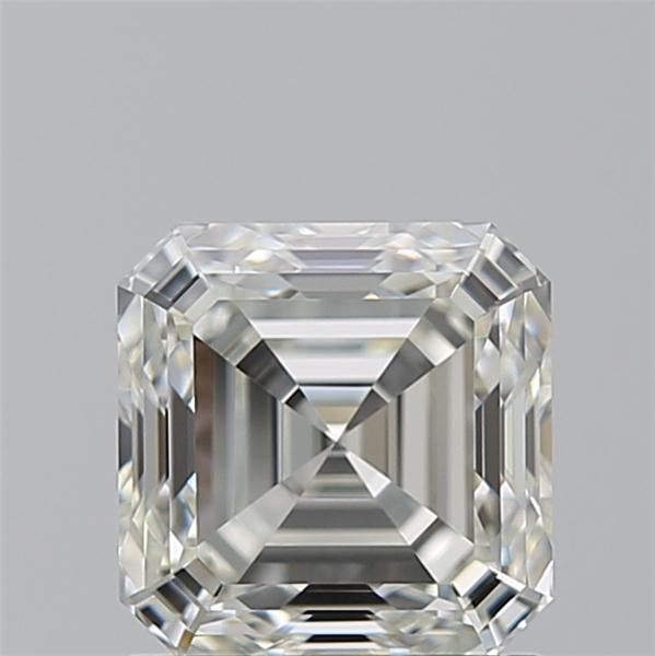 Diamante Taglio Smeraldo Quadrato 1.3ct EX/EX J VVS1 - GIA - 5.94x5.87x4.04mm