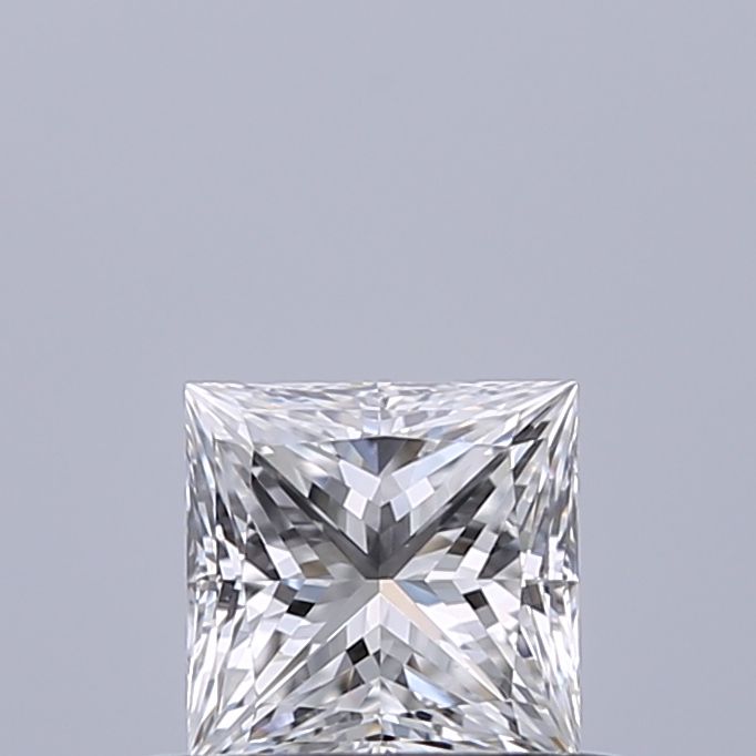 Diamante Naturale Taglio Princess 0.41ct EX/EX E VVS2 - GIA - 4.13x4.1x3.02mm