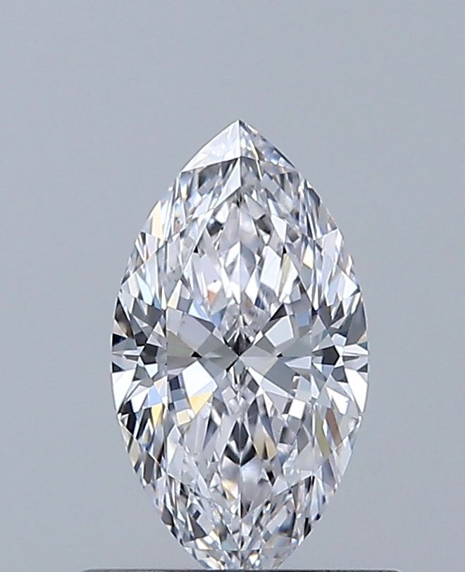 Diamante Naturale Taglio Marquise 0.6ct VG/EX D VS1 - GIA - 8.28x4.46x2.69mm