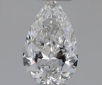 Diamante Naturale Taglio Goccia 0.4ct VG/EX E VVS2 - GIA - 6.68x4.14x2.36mm