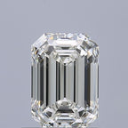 Diamante Naturale Taglio Smeraldo 0.9ct VG/VG J VS1 - GIA - 6.55x4.57x3.09mm