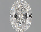 Diamante Naturale Taglio Ovale 0.32ct VG/EX D VVS1 - GIA - 5.79x3.95x2.23mm