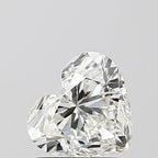 Diamante Naturale Taglio Cuore 1.23ct EX/EX G IF - IGI - 6.53x7.2x4.29mm