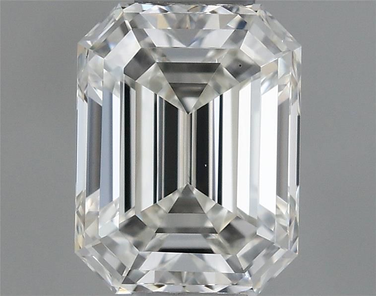 Diamante Naturale Taglio Smeraldo 0.51ct VG/VG H VVS2 - GIA - 5.24x4.01x2.64mm