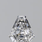 Diamante Naturale Taglio Scudo 0.74ct EX/VG D VVS2 - GIA - 6.13x5.96x3.08mm